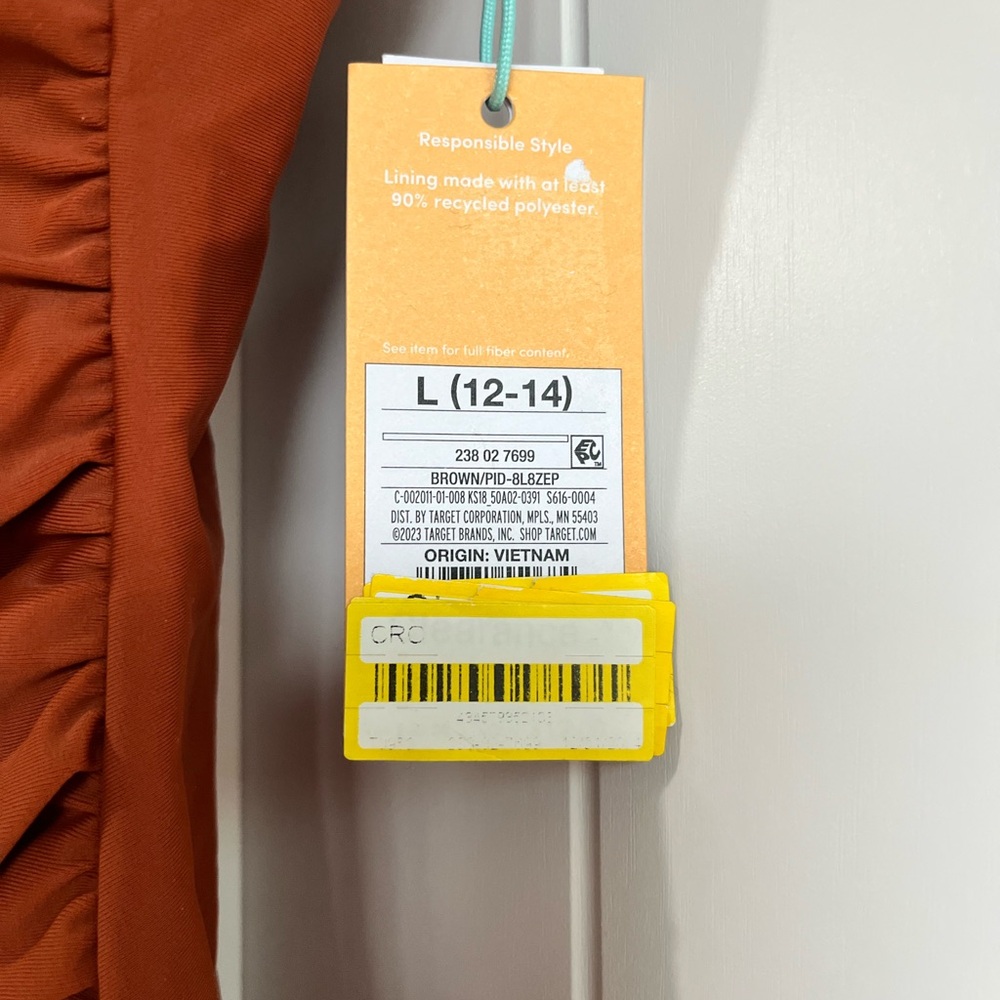 Kona Sol Rust One-Piece Swimsuit - Picture 5 of 5